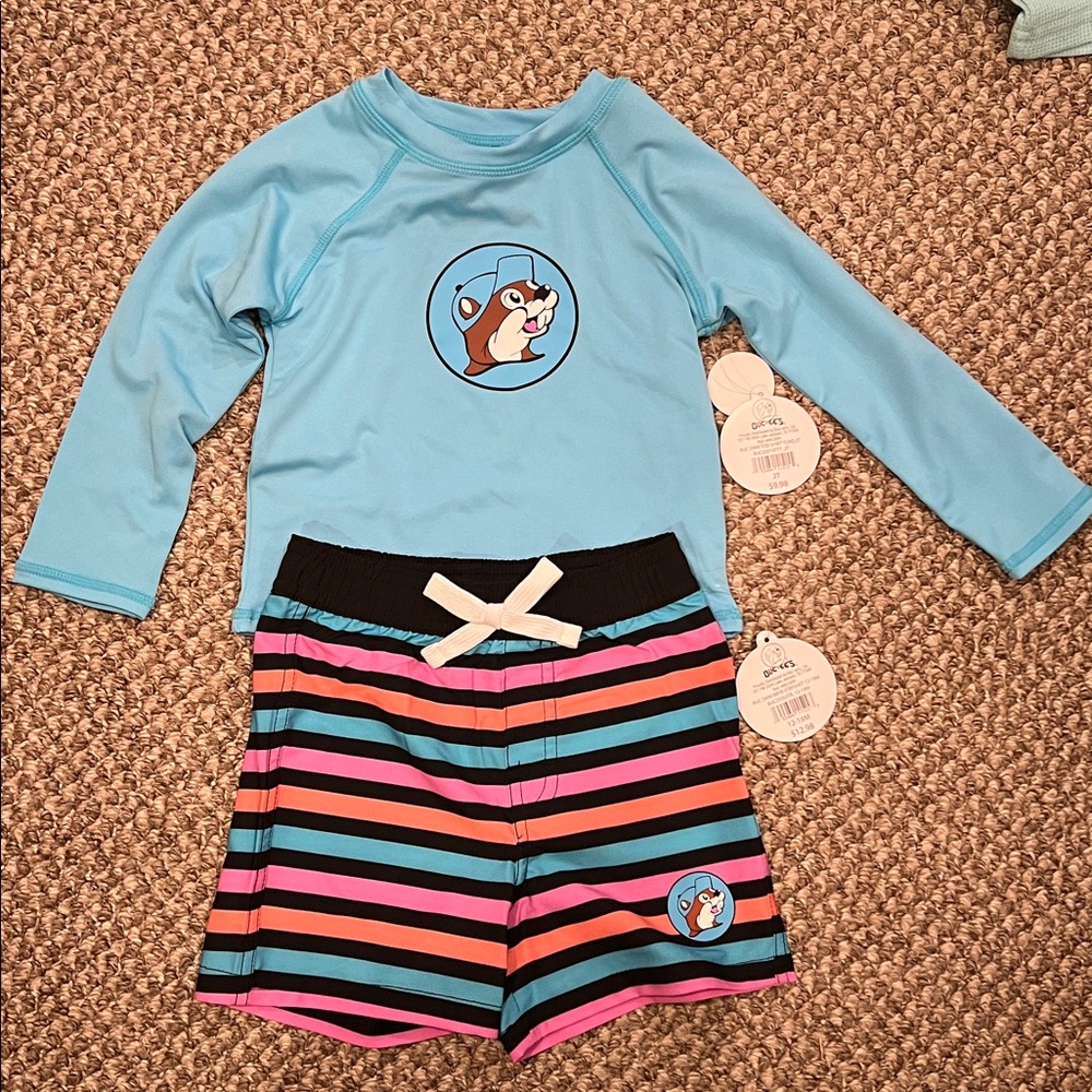 Buc-ee’s Toddler Swim Set